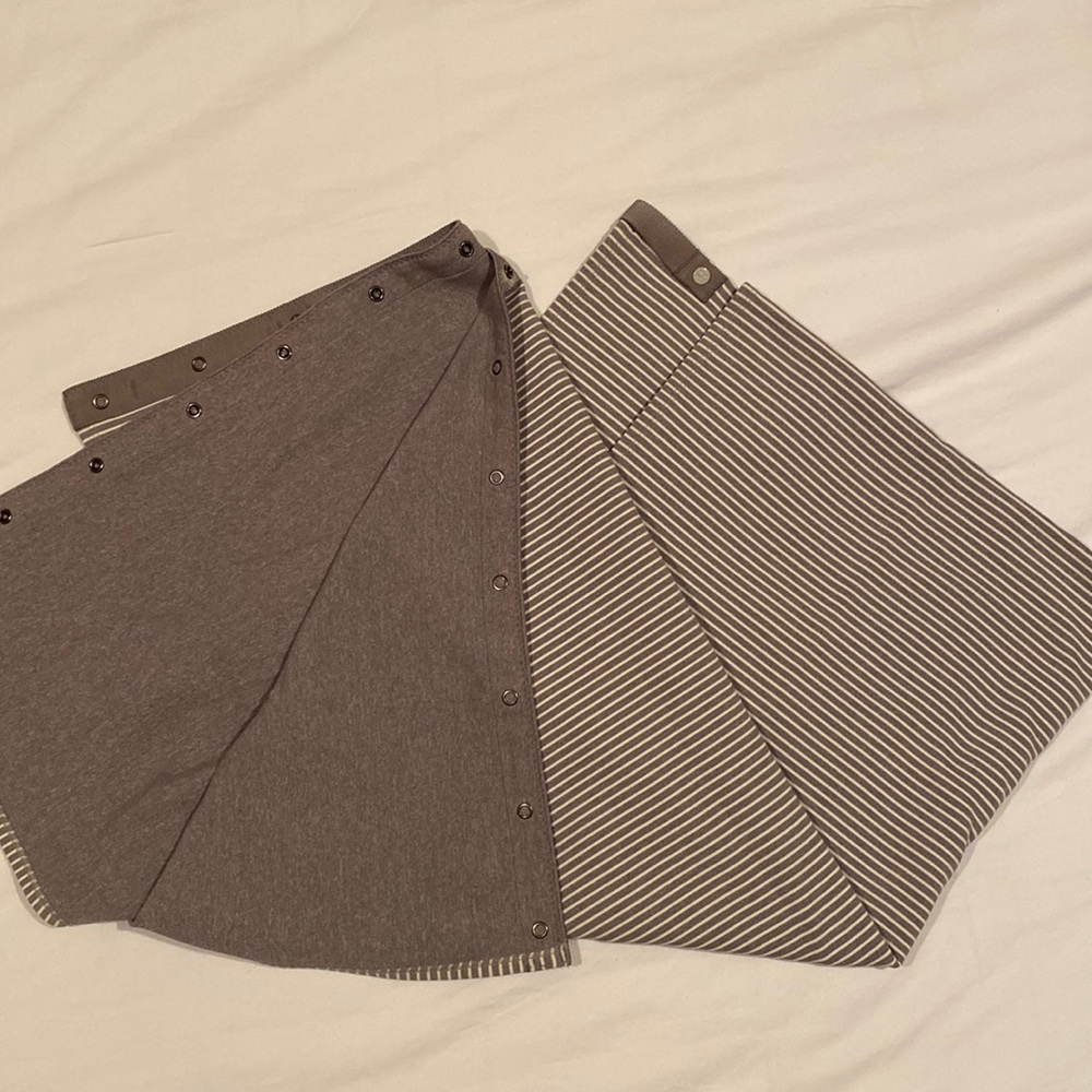 Lululemon Vinyasa Scarf Grey Stripe